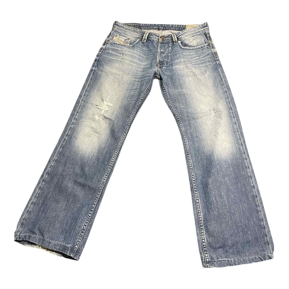 Diesel Men's Light Blue Slim Straight Jeans